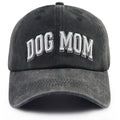 Dog Lover Baseball Cap Dog Mom Hats For Women, Adjustable Embroidered Wash Cotton Baseball Cap