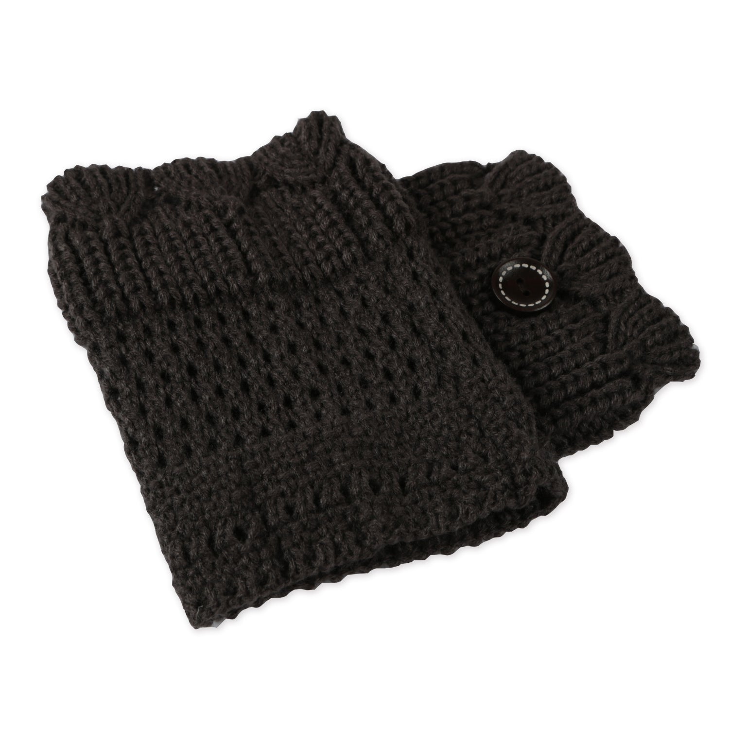 1Pair Women Winter Crochet Knit Leg Warmers