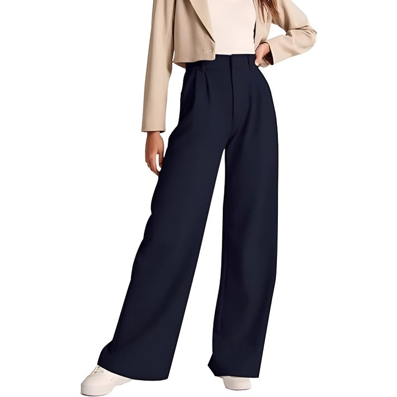Women's High-waisted Casual Trousers