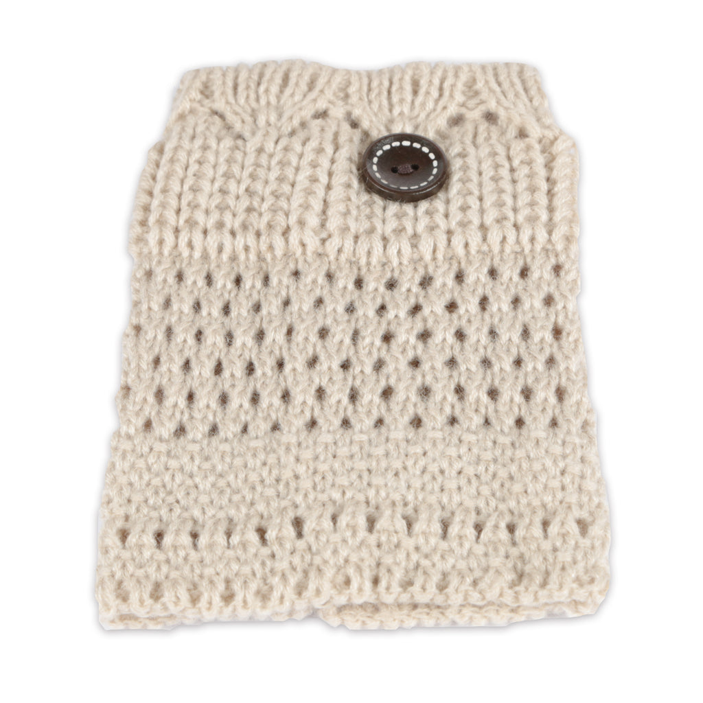 1Pair Women Winter Crochet Knit Leg Warmers