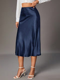 High-Grade Small Artificial Silk European And American Skirt