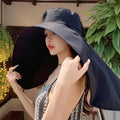 Beach Sun Hat, Neck UV Protection Sun Hat