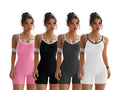 Sports Yoga Jumpsuit Sleeveless Quick-drying Thread Tight Fit Fitness One-piece Yoga Suit