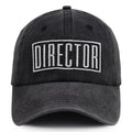 2pcs Director Filmmaker Hats For Women Men, Adjustable Embroidered Wash Cotton Baseball Cap