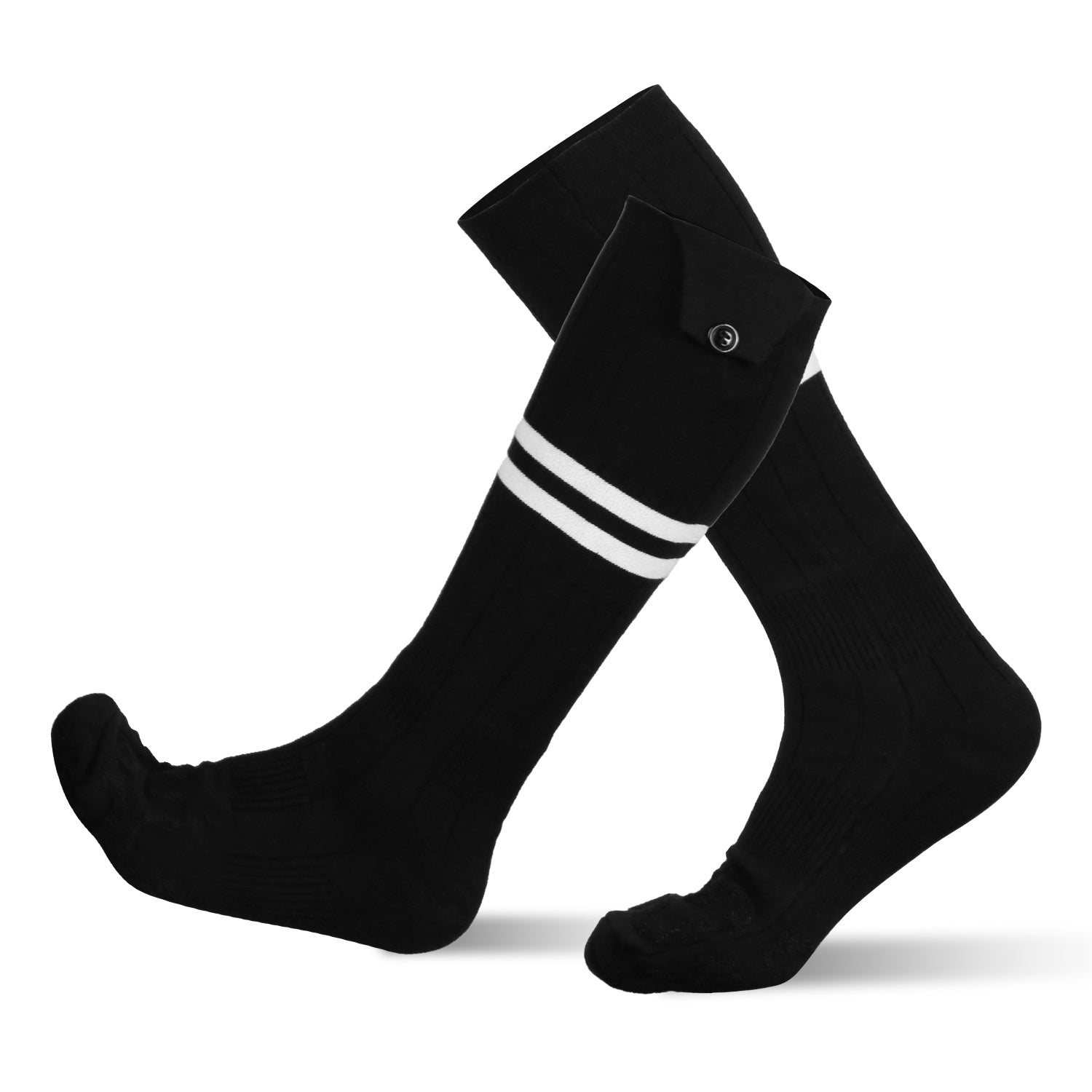 2 Types Options -- 1 Pair Of Heated Socks For Men Women Electric Heating Socks With APP Control 5000mAh Battery Rechargeable Thermal Socks Winter Warm Socks For Skiing Hiking Camping Hunting