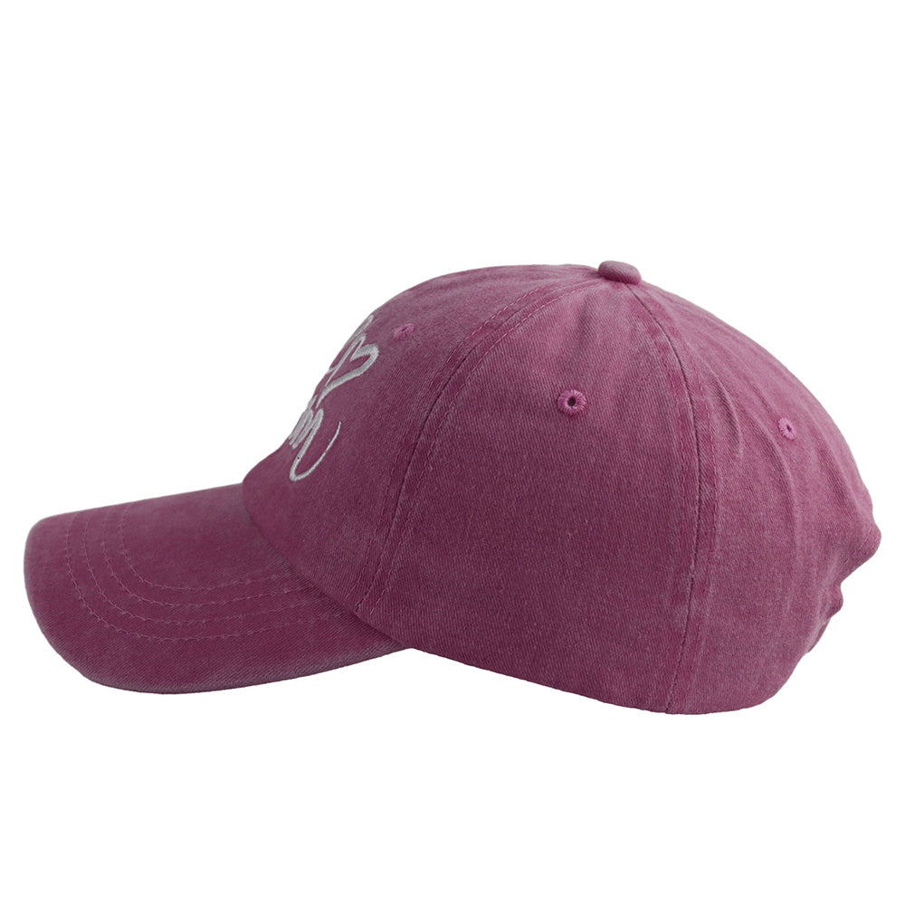 Girl Mom Hats Mothers Birthday Gifts For Women, Adjustable Embroidered Wash Cotton Baseball Cap